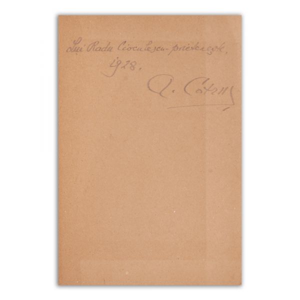 Aron Cotruș, Mâine, 1928, cu dedicație + Rapsodie dacă, 1942
