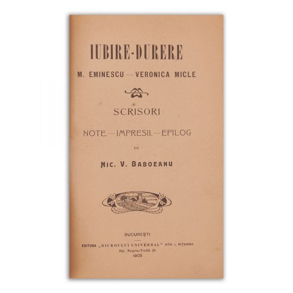 Nic. V. Baboeanu, Iubire-Durere, 1905