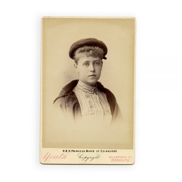 Principesa Maria de Edinburgh, fotografie de cabinet, atelier Heath