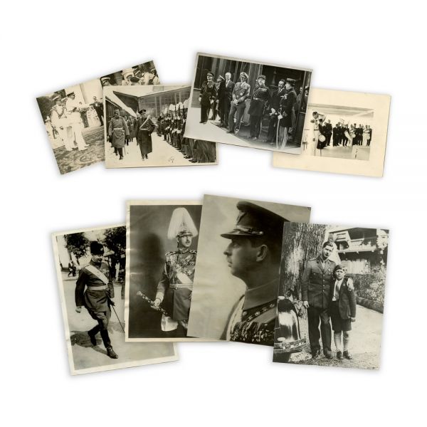 Regele Carol al II-lea, 10 fotografii de presă, cca. 1927-1938
