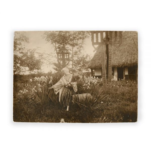 Regina Maria la Bran, fotografie de epocă, cca. 1924