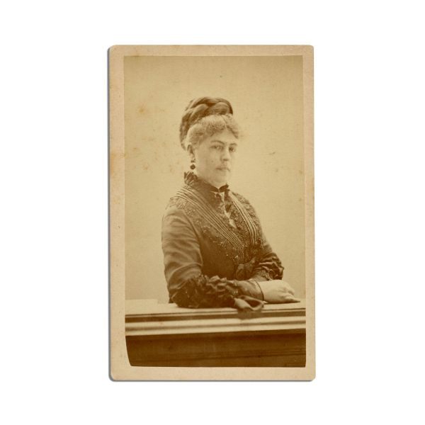 9 fotografii format carte-de-visite, atelier Franz Duschek