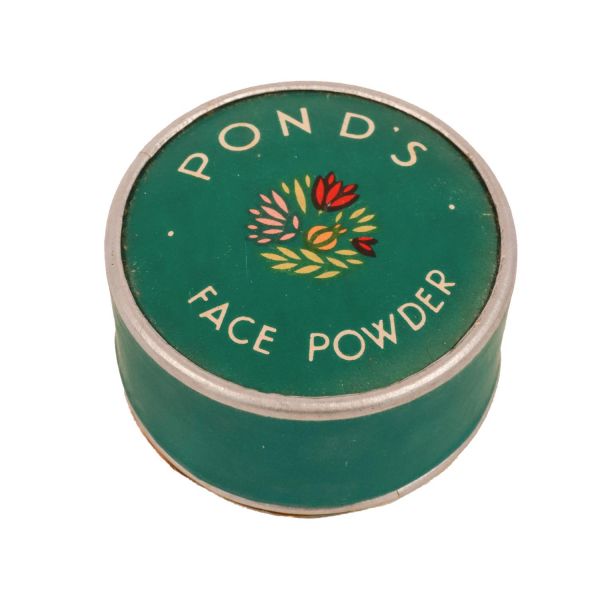 Pudră de față realizată de Pond’s Extract Company, New York, cca. 1940