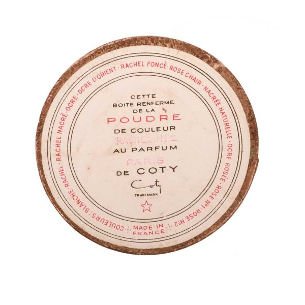 Pudră de față marca Coty, Paris, cca. 1920