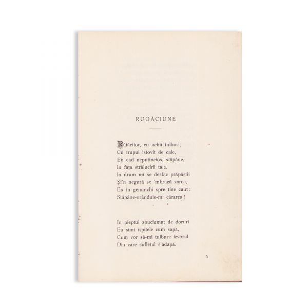 Octavian Goga, Poezii, 1907 + Ne cheamă pământul, 1909, cu ex-librisul regelui Carol I