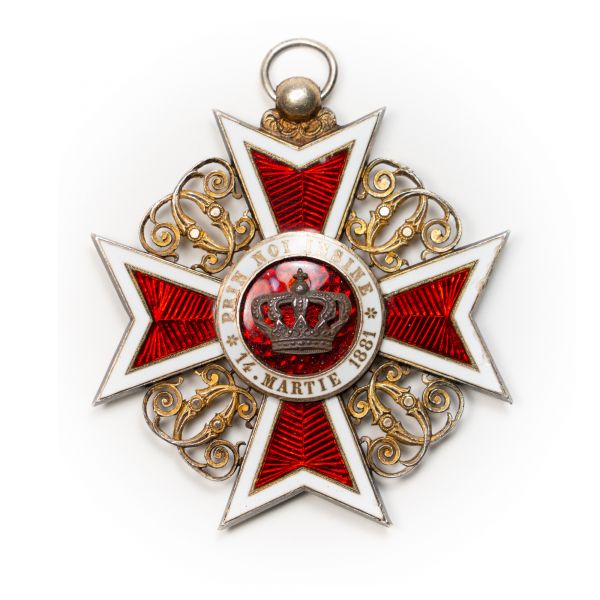 Ordinul „Coroana României” în grad de Comandor, model 1881