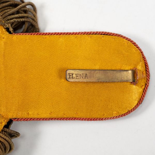 Locotenent de artilerie, epoleți de paradă, cca. 1930-1940