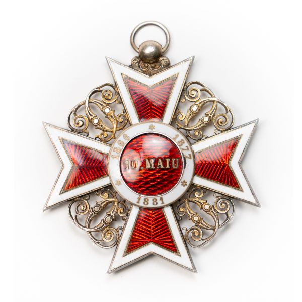 Ordinul „Coroana României” în grad de Comandor, model 1881