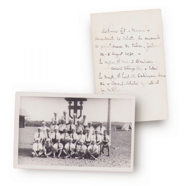 Straja Țării și Cercetașii României, 6 fotografii tip carte poștală, 1934-1939