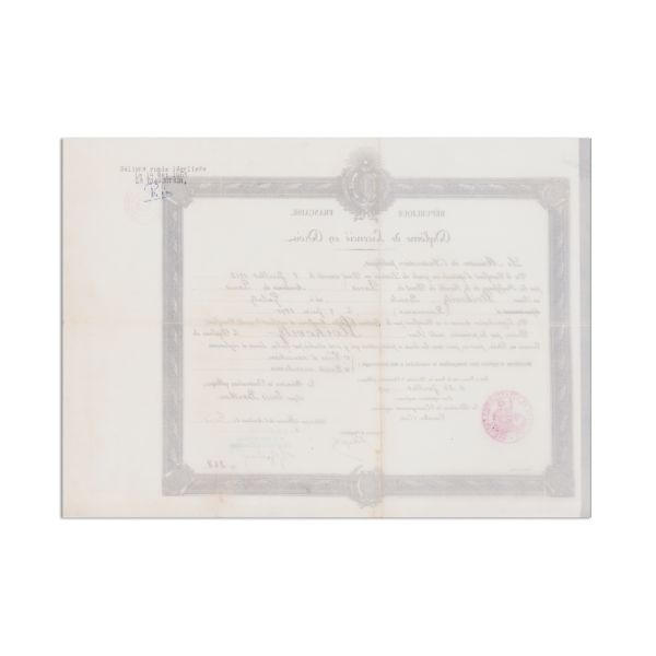 Vasile Stoicovici, trei diplome de studii superioare, 1911-1913