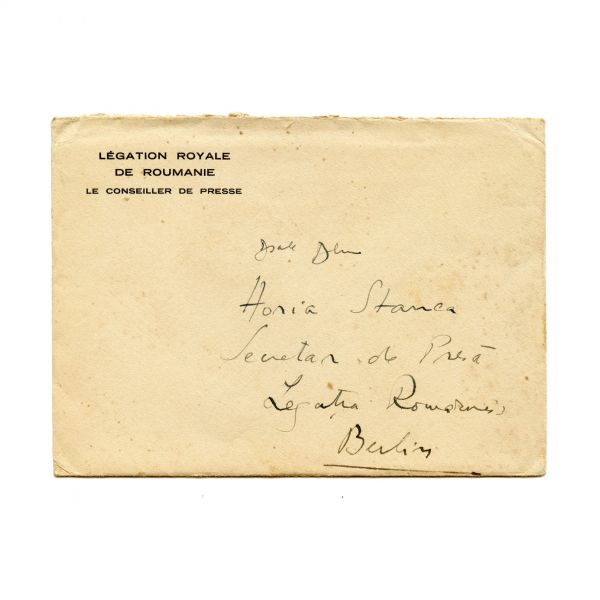 Mircea Eliade, corespondență cu Horia Stanca