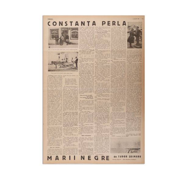 Publicația „Vremea”, An VII, Nr. 323, 343, 346, 349, cu articole de Mircea Eliade, Ion Călugăru, Pompiliu Constantinescu, E. Cioran, Geo Bogza, Ion Călugăru, Stephan Roll, Petru Comarnescu