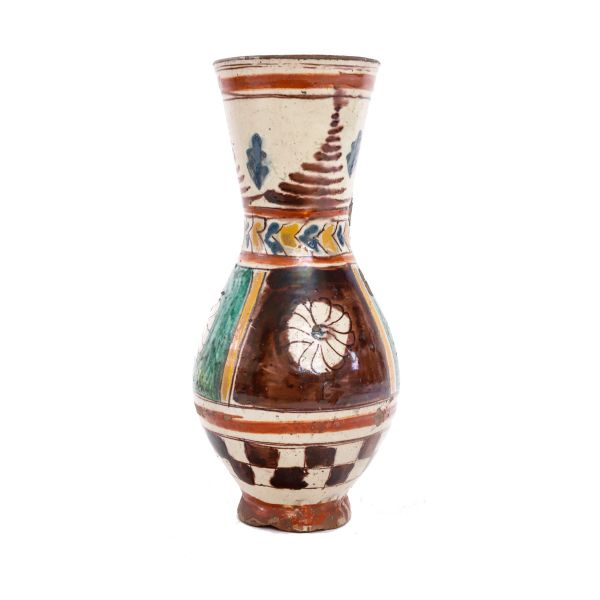 Ulcior din ceramica decorat cu motive geometrice și fitomorfe, Turda, final de sec. XIX-început de XX