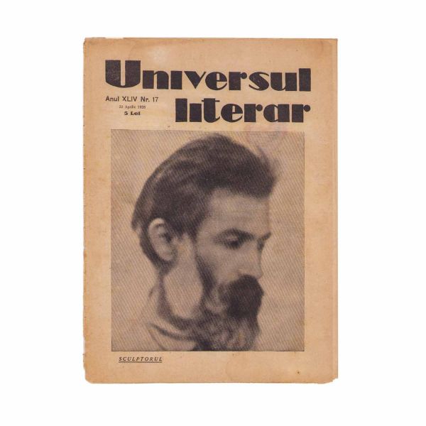 Publicația „Universul literar”, anul XLIV, nr. 17, 22 aprilie 1928, număr dedicat lui C. Brâncuși