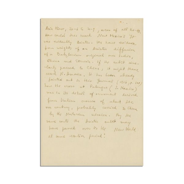 Mircea Eliade, Note Varia, manuscris