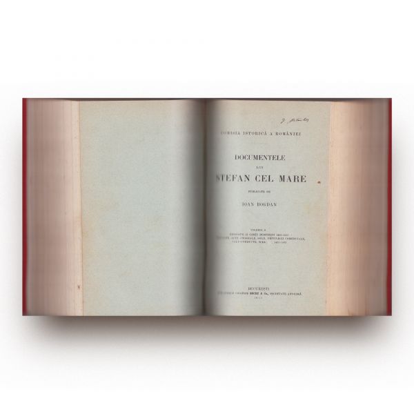 Ioan Bogdan, Documentele lui Ștefan cel Mare, două volume colligate, 1913