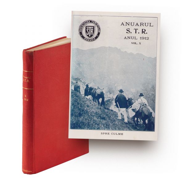 Anuarul Societății Turiștilor din România, 1912 + Al. Tzigara-Samurcaș, Casa românească de la Expoziția din Roma, 1911