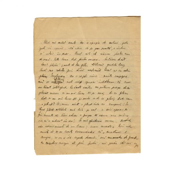 Mircea Eliade, caiet-manuscris „Amintiri din retragere”, 1922