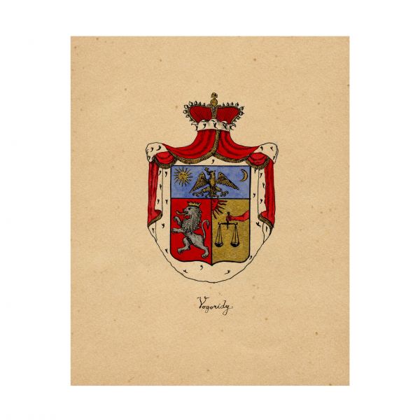 26 de blazoane ale unor vechi familii boierești