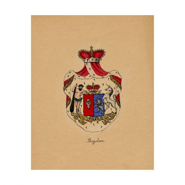 26 de blazoane ale unor vechi familii boierești