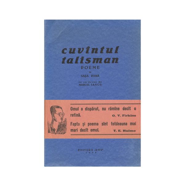 Sașa Pană, Cuvîntul Talisman, 1933
