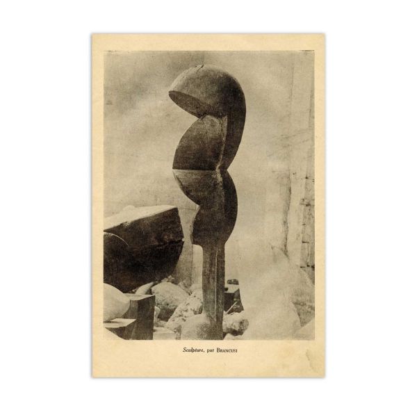 Publicația „Cahiers de l’etoile”, nr. 11, 1929, cu un articol despre C. Brâncuși