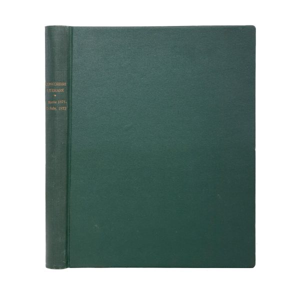 Publicația „Convorbiri Literare”, Anul V, 1871-1872, cu „Mortua est” de M. Eminescu 