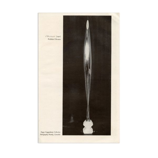 Publicația „Horizon”, vol. XIX, martie 1949, cu reproduceri după lucrările lui C. Brâncuși