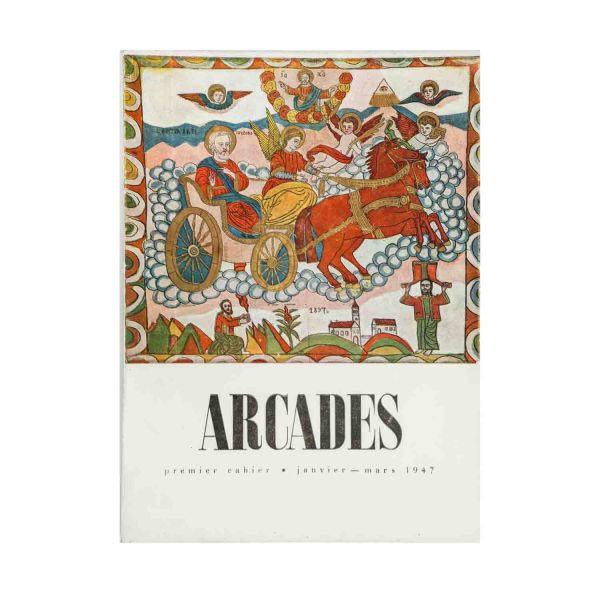 Publicația „Arcades”, An I, nr. 1, 1947, cu un studiu despre C. Brâncuși de V. G. Paleolog