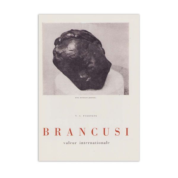 Publicația „Arcades”, An I, nr. 1, 1947, cu un studiu despre C. Brâncuși de V. G. Paleolog