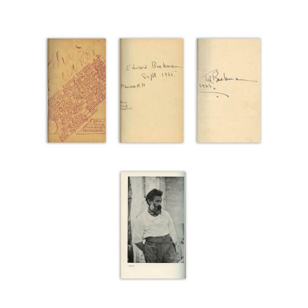 Publicația „This Quarter”, Vol. 1, nr. 1, 1925, cu un amplu studiu despre Constantin Brâncuși