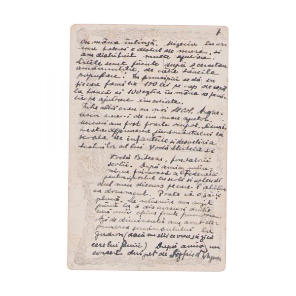 Colecție de 10 cărți poștale ilustrate expediate de principele Carol al României iubitei sale, Ella Filitti