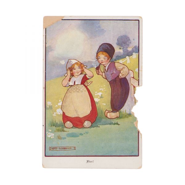 Colecție de 10 cărți poștale ilustrate expediate de principele Carol al României iubitei sale, Ella Filitti