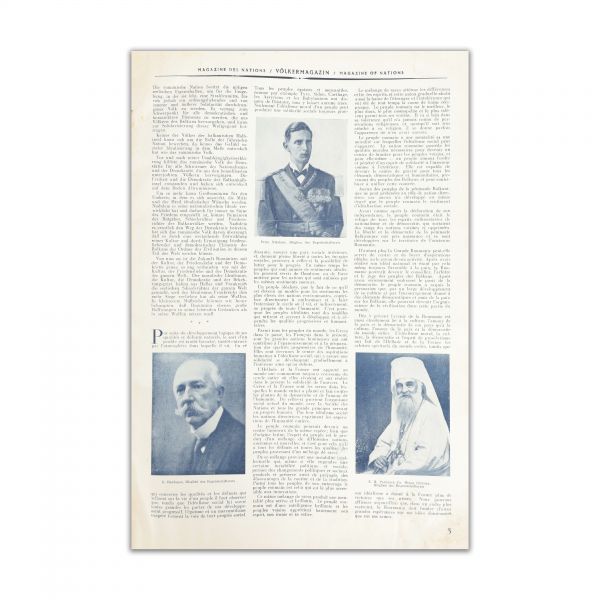 Volker Magazin, Rumanien, mai 1929