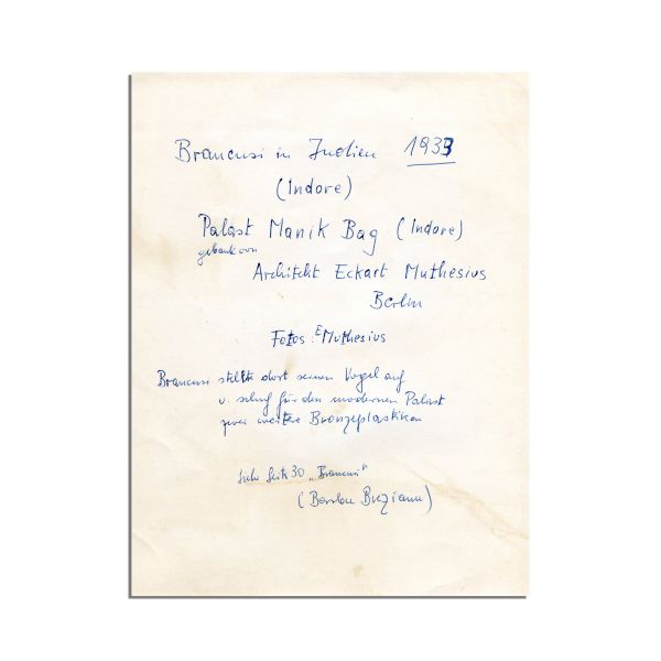 Constantin Brâncuși și John Ross trăgând cu arcul, fotografie de Eckart Muthesius - Piesă rară