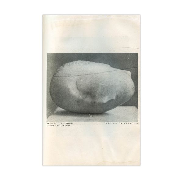 Publicația „The Arts”, 1923, cu un articol despre C. Brâncuși