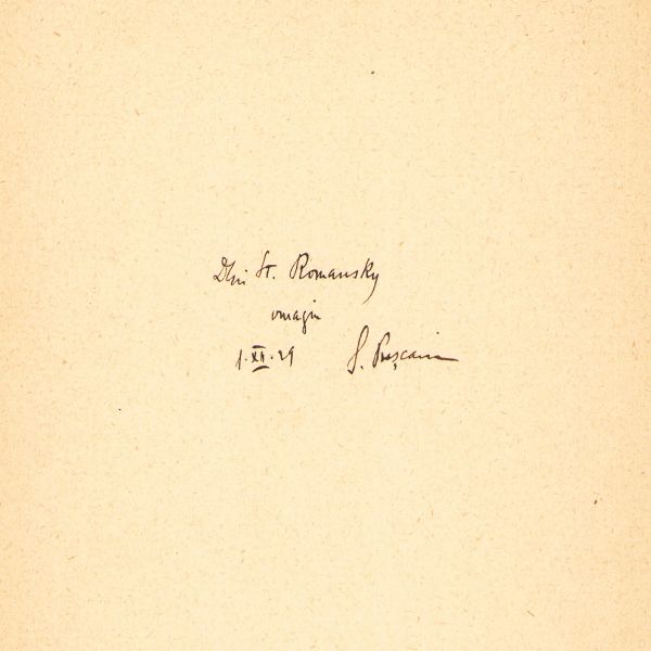 Sextil Pușcariu, Limba Română, 1940, cu dedicație olografă