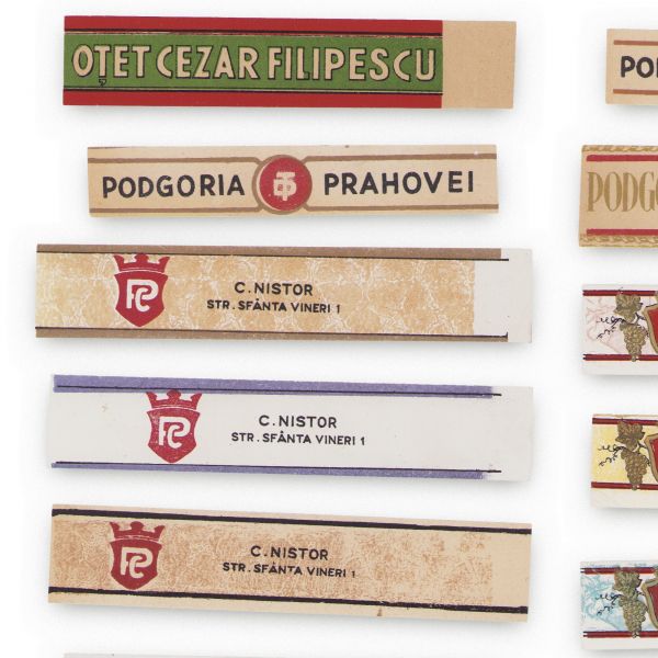 Colecție de 31 etichete pentru băuturi 