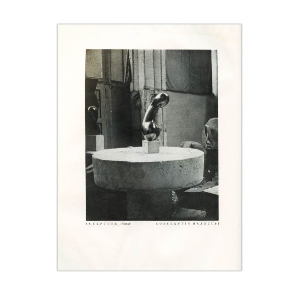 Publicația „The Arts”, 1923, cu un articol despre C. Brâncuși