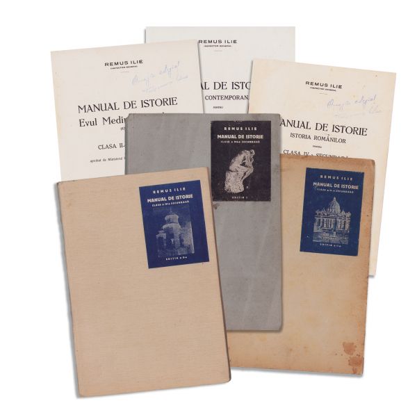 Remus Ilie, 3 manuale de istorie, 1941