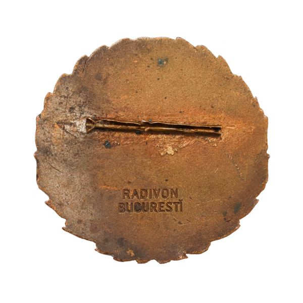 Biroul de Atracții, insignă în cadrul Expoziției Generale Române, gravor Th. Radivon, 1906