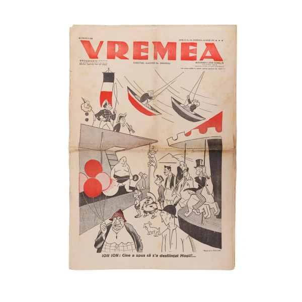 Publicația „Vremea”, An X, Nr. 492, 20 iunie 1937, număr dedicat eliminării lui Mircea Eliade de la universitate