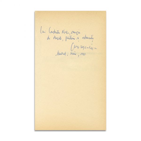 George Uscătescu, Augustin Nietzsche Kierkegaard, cu dedicație + scrisoare către Constantin Noica