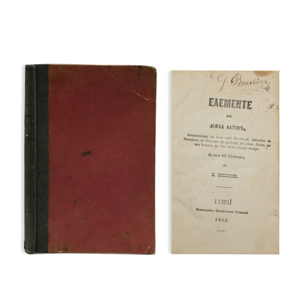 Z. Columb, Elemente de limba latină, 1852