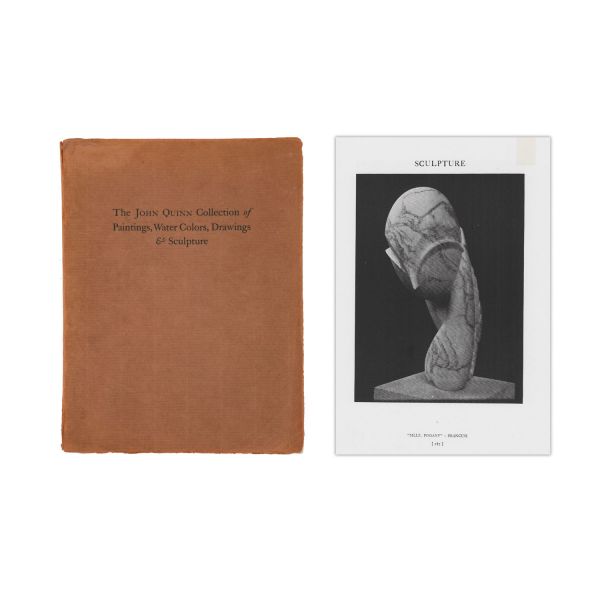 The John Quinn Collection of Paintings, Water Colors, Drawings & Sculpture