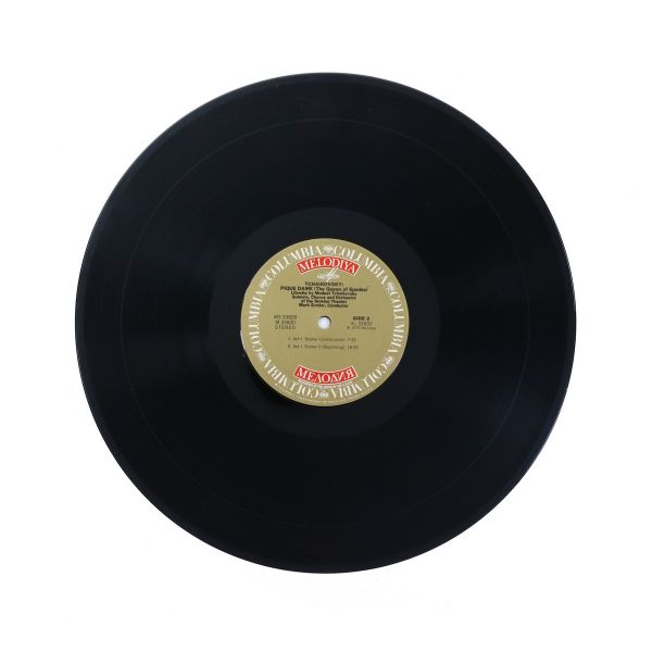Pyotr Ilyich Tchaikovsky, Pique Dame, 3 discuri LP + pliant cu autograful interpreților
