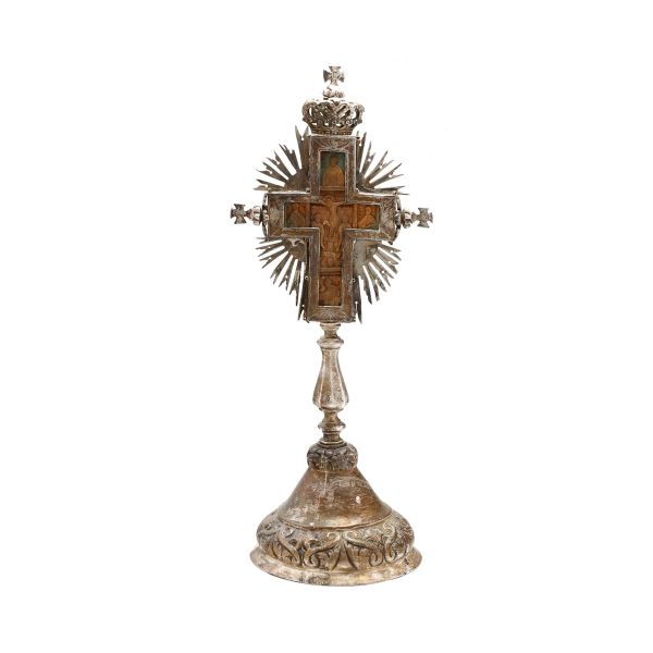 Crucifix de masă din argint, cca. 1860