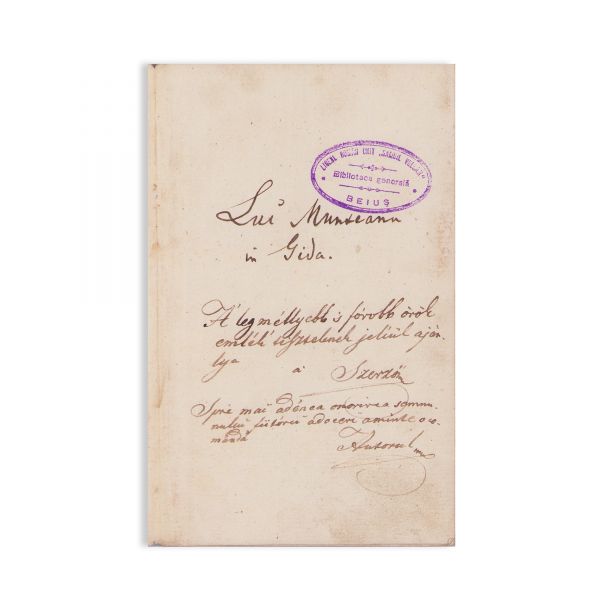 Moise Bota, Graiul român în limba domnitoare sau modul mai uşor de a învăţa românul limba ungurească, 1836