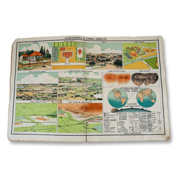 I. Popa-Burcă, Atlas geografic pentru uzul școlilor secundare, 1937 
