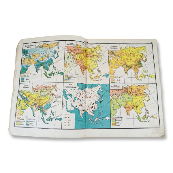I. Popa-Burcă, Atlas geografic pentru uzul școlilor secundare, 1937 
